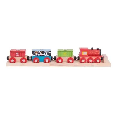 Bigjigs Rail Vlak s potravinami