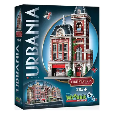 WREBBIT 3D puzzle Urbania: Hasičská stanice 285 dílků