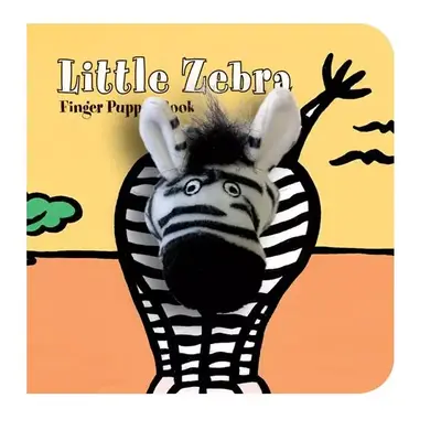 Chronicle Books Maňásková knížka Zebra