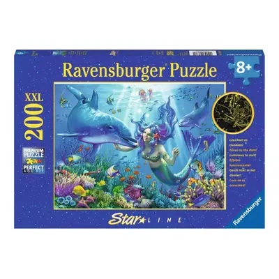 RAVENSBURGER Svítící puzzle Podvodní ráj XXL 200 dílků