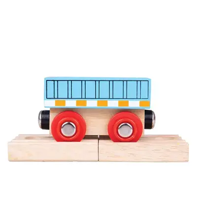 Bigjigs Rail Vagón modrý