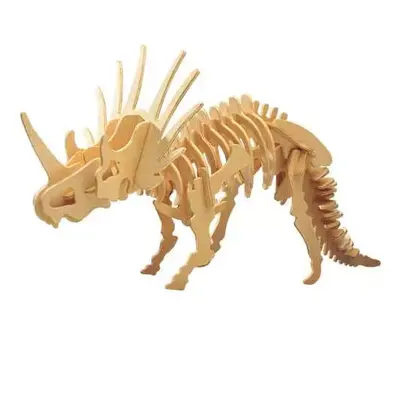 Woodcraft Dřevěné 3D puzzle Styracosaurus