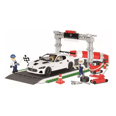 COBI 24567 MASERATI GRAN TURISMO GT3 Racing set. 300 k, 2 f