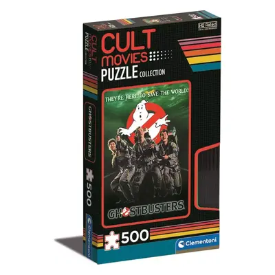 CLEMENTONI Puzzle Cult Movies: Krotitelé duchů 500 dílků