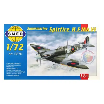 SMĚR Model letadlo Sup.Spitfire 1:72 (stavebnice letadla)