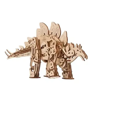 Ugears 3D dřevěné mechanické puzzle Stegosaurus