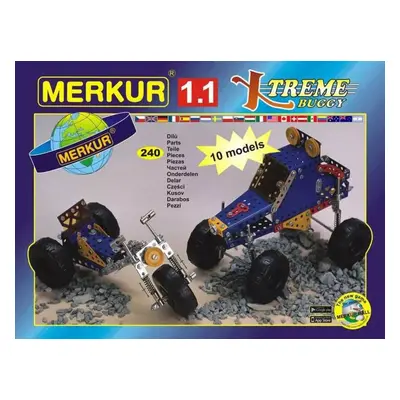 MERKUR 1.1 Extreme Buggy auta 240 dílků