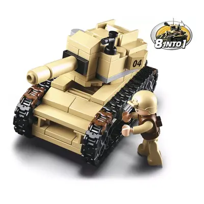 Sluban Army 8into1 M38-B0587B Tank