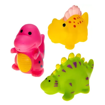 PROFIBABY Baby dinosaurus stříkací set 3ks pro miminko do vany do vody