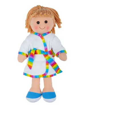 Bigjigs Toys Látková panenka Michelle 34 cm