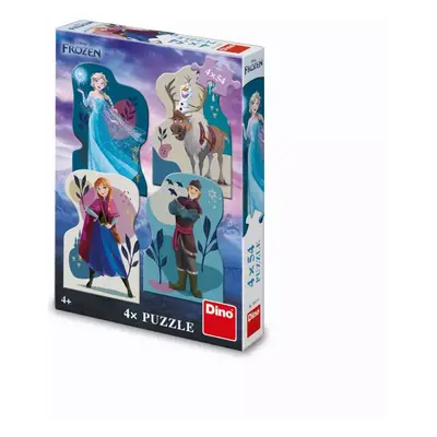 FROZEN: PŘÁTELSTVÍ 4x54 Puzzle