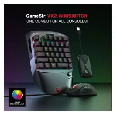 GameSir GameSir VX2 AimSwitch Combo Mouse + Keyboard V2.0