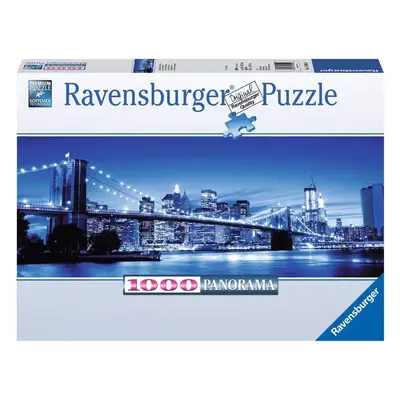 RAVENSBURGER Puzzle panoramatické 1000 dílků New York 98x38cm foto skládačka