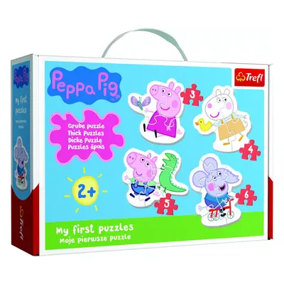 Baby puzzle - Roztomilé prasátko Peppa / Prasátko Peppa