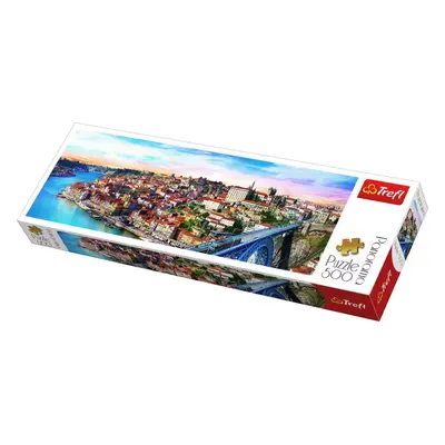 TREFL PUZZLE Panoramatické foto Portugalsko skládačka 66x23,5cm 500 dílků