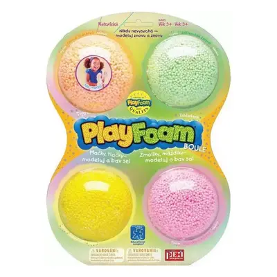 PlayFoam pěnová kuličková modelína boule set 4 barvy holčičí II.