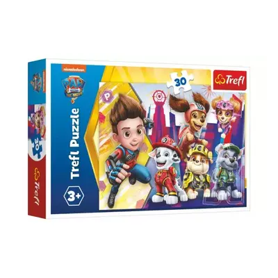 Puzzle Tlapková patrola/Paw Patrol 27x20cm 30 dílků v krabičce 21x14x4cm