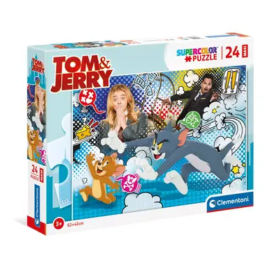 Puzzle 24 dílků Maxi - Tom a Jerry