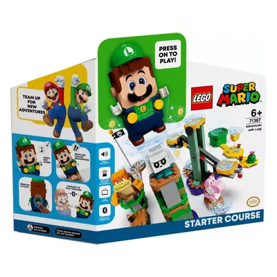 LEGO SUPER MARIO Dobrodružství s Luigim startovací set 71387 STAVEBNICE