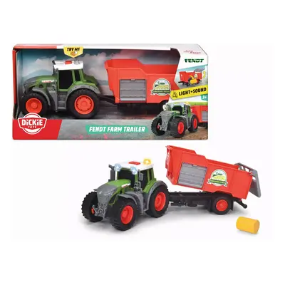 Traktor Fendt s přívěsem 26cm