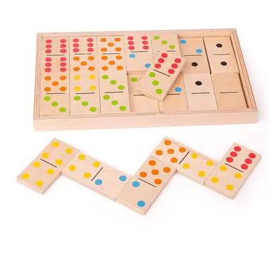 Bigjigs Toys Velké dřevěné domino