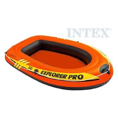 INTEX Člun dětský Explorer Pro 50 oranžový 137x85cm do vody