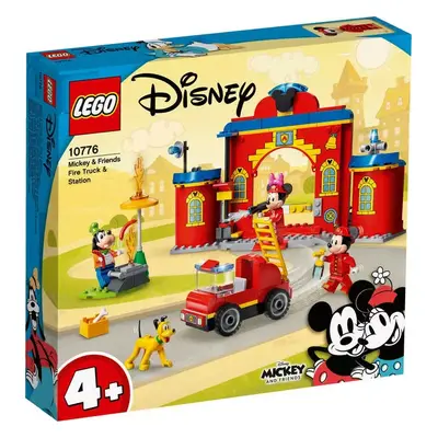 LEGO DISNEY Hasičská stanice a auto Mickeyho a přátel 10776 STAVEBNICE