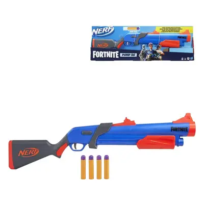 HASBRO NERF Fortnite Pump SG set blaster + 4 šipky Nerf Mega