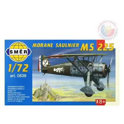 SMĚR Model letadlo Morane Saulnier MS 225 1:72 (stavebnice letadla)