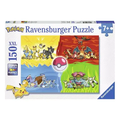 RAVENSBURGER Puzzle XXL Pokémoni 49x36cm skládačka 150 dílků