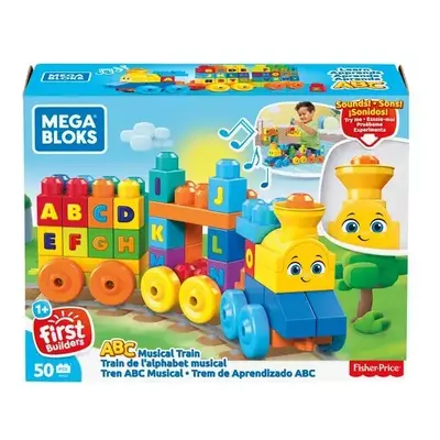 Mega Bloks hudební vláček s písmenky