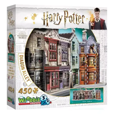 WREBBIT 3D puzzle Harry Potter: Příčná ulice 450 dílků