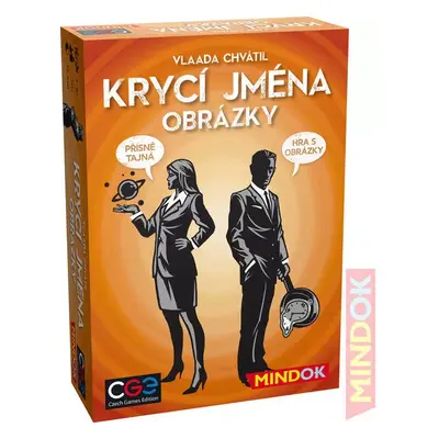 MINDOK HRA Krycí jména Obrázky