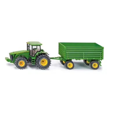 SIKU Farmer - traktor John Deere s vlekem, 1:50