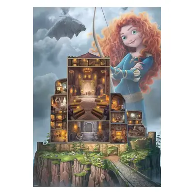 RAVENSBURGER Puzzle Disney Castle Collection: Merida 1000 dílků