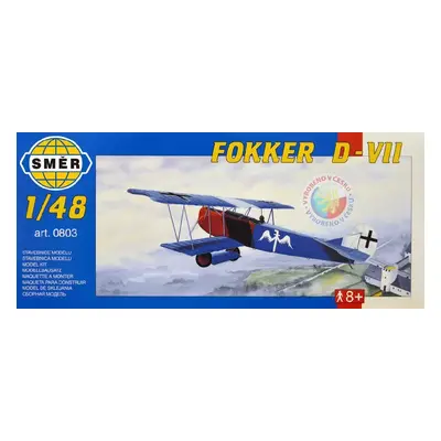 SMĚR Model letadlo Fokker D-VII 1:48 (stavebnice letadla)