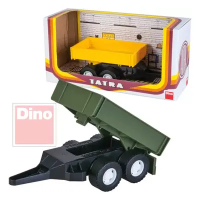 DINO Tatra T148 přívěs valník 24cm vlečka k autu 30cm plastová 2 barvy