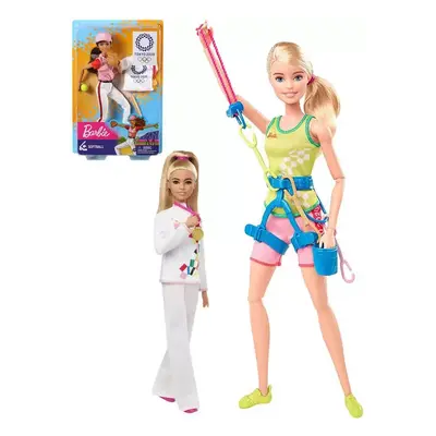 MATTEL Barbie Olympionička Tokio 2020 set s doplňky 3 druhy