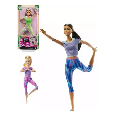 MATTEL Barbie v pohybu kloubová panenka 4 druhy