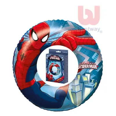 BESTWAY Dětský kruh nafukovací 56cm plavací kolo do vody Spiderman 98003