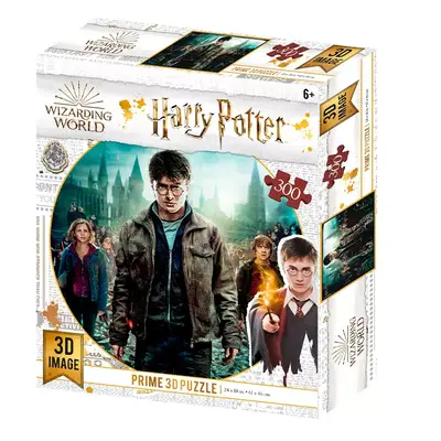 Puzzle 3D Harry, Hermiona a Ron 300 dílků