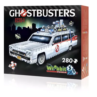 WREBBIT 3D puzzle Auto GhostbustersECTO-1, 280 dílků