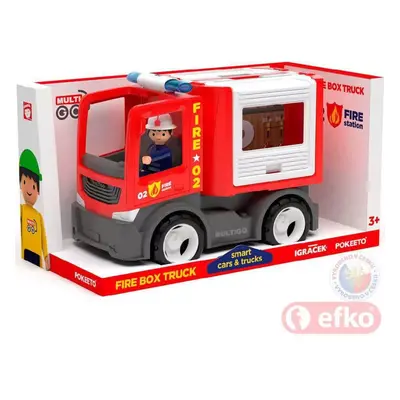 EFKO IGRÁČEK MultiGO FIRE auto hasiči multikorbička s řidičem