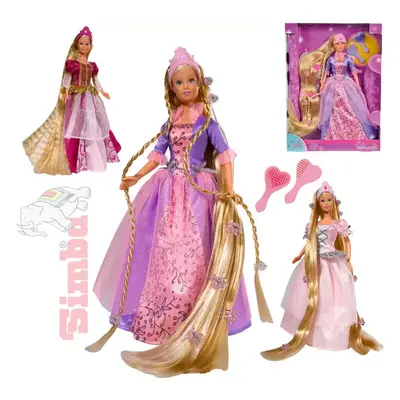 SIMBA Panenka princezna Steffi Rapunzel 30cm set s doplňky 3 druhy