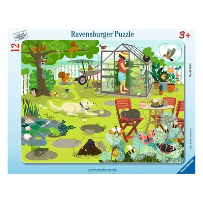 RAVENSBURGER Vkládačka Naše zahrada 12 dílků