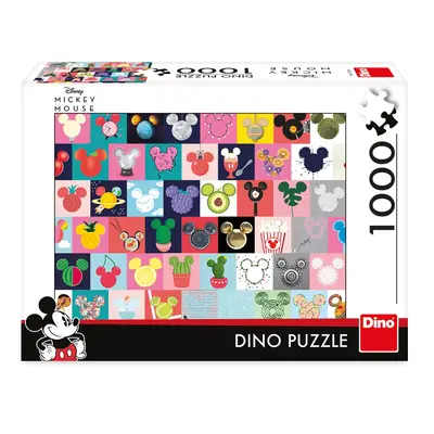 Puzzle Mickey Uši 1000 dílků