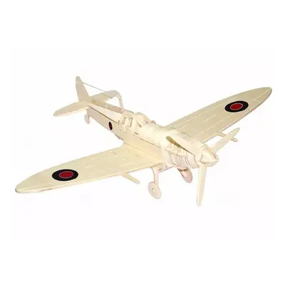 Woodcraft Dřevěné 3D puzzle spitfire