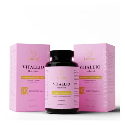 Vlasová výživa Vitallio Hairboost - balení 2 kusů