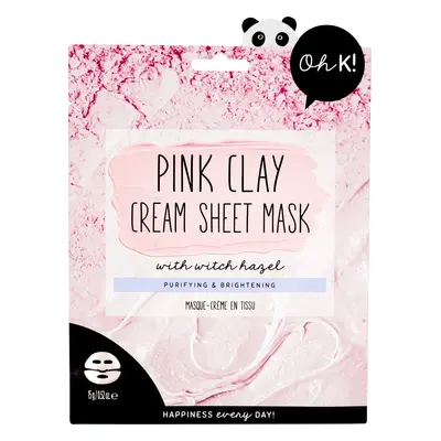 OH K! Pink Clay Cream Sheet Mask