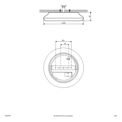 EVN EVN Catino LED stropní svítidlo, CCT, 25 cm